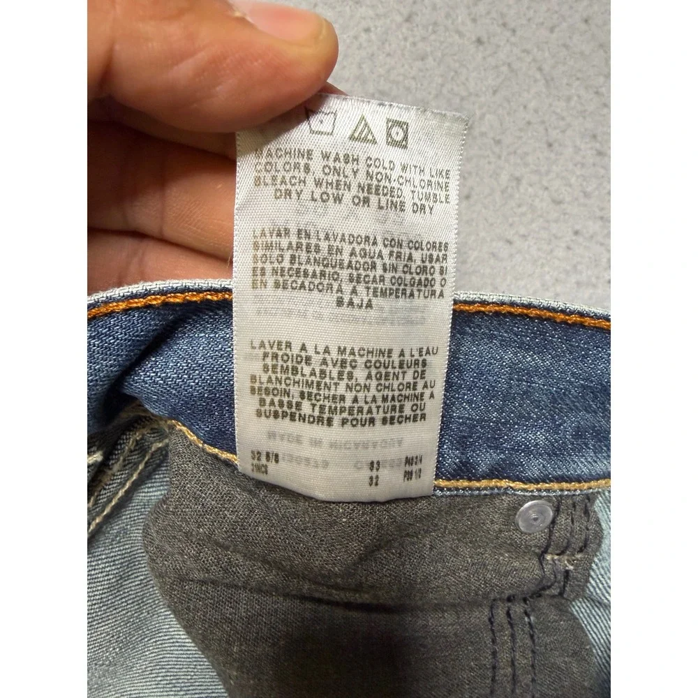 Wrangler Jeans Mens 29x32 Blue Retro Relaxed Boot 10WRT20RT Cotton Denim